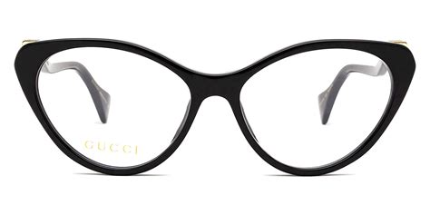 gucci occhiali gg 5510|Gucci™ GG1013O 001 55 Black Eyeglasses.